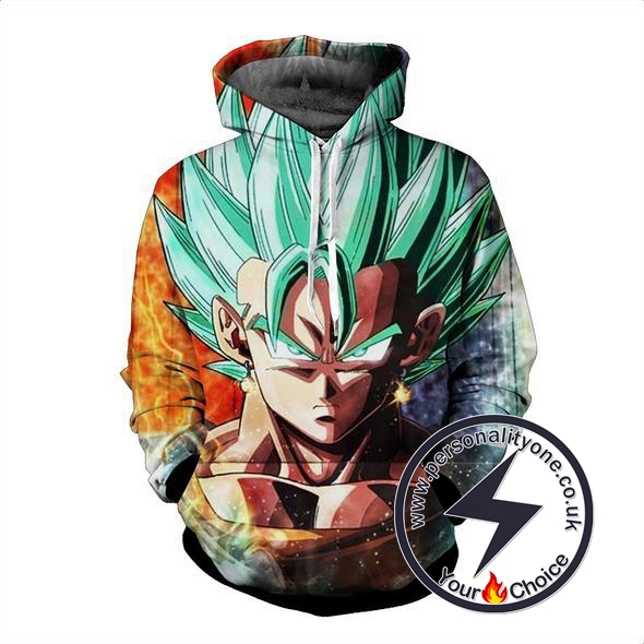 Dragon Ball Z - Vegito SSJ God 3D - Hoodies